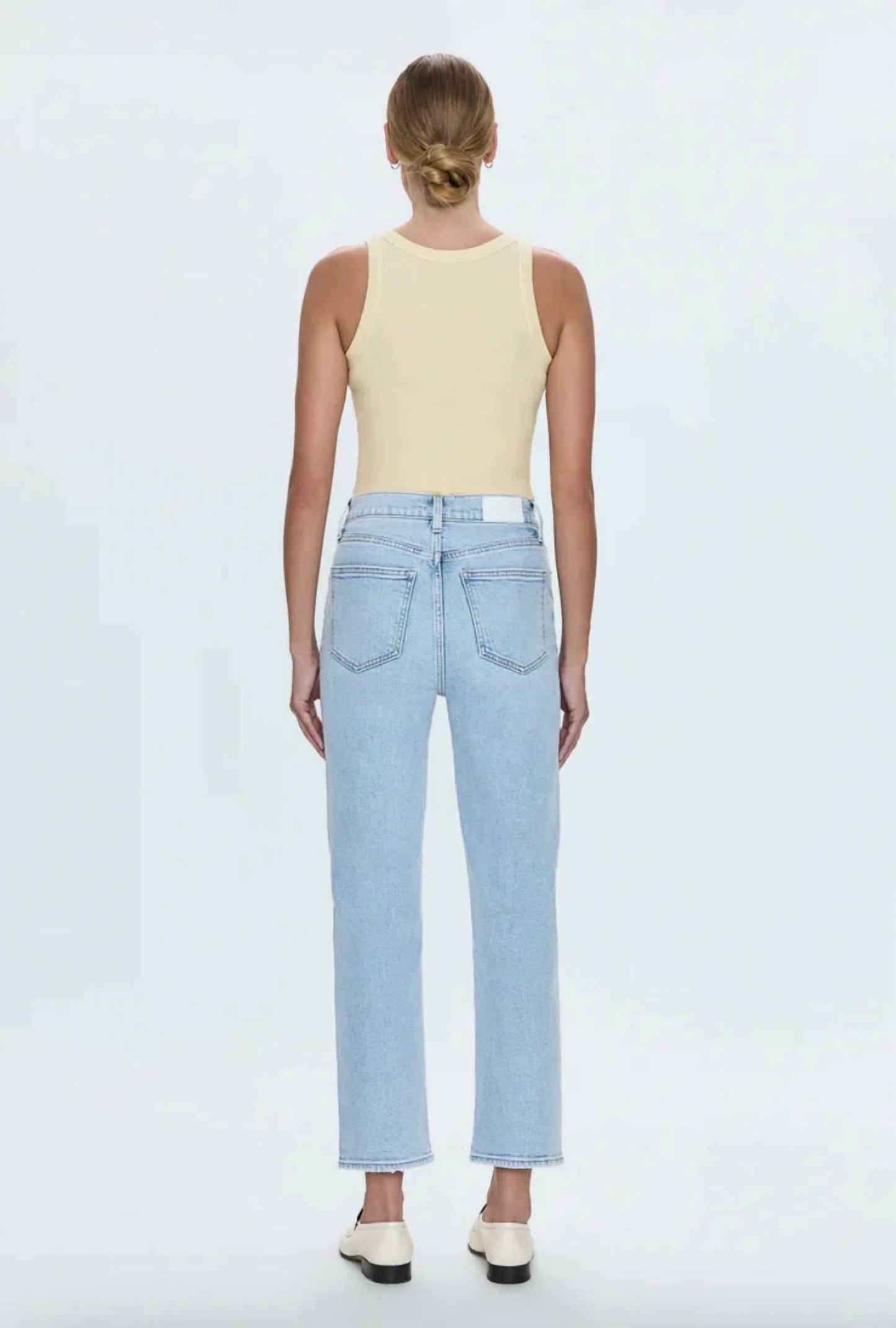 Pistola - Women's Charlie High Rise Classic Straight Ankle Jean