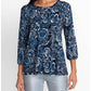 Johnny Was - Janie Favorite Puff Sleeve Knit Tee