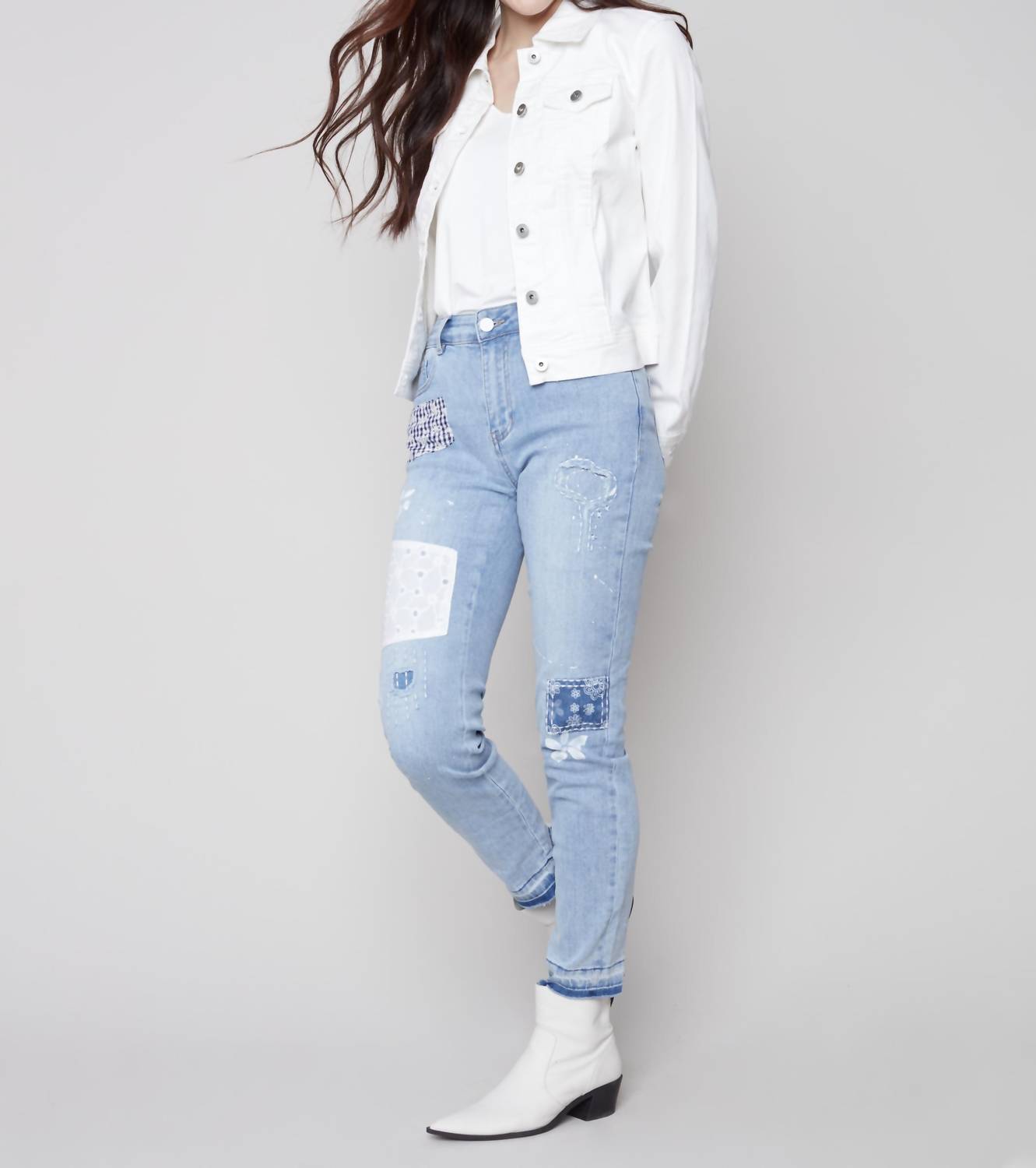 Charlie B - Stretch Basic Denim Jacket