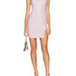 Susana Monaco - Faux Leather One Shoulder Mini Dress