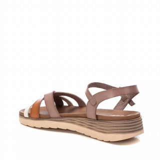 Xti - Women's Low Wedge Strappy Sandals