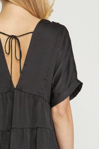 Entro - Double V Tiered Top