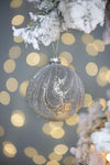 Decorative Hanging Glass Christmas Ball Ornaments - Set of 6