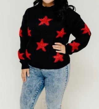 Jodifl - Darby Distressed Star Sweater