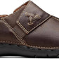 Clarks - Women's Unloop Ave Leather Slip-on Shoes
