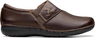 Clarks - Women's Unloop Ave Leather Slip-on Shoes