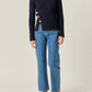 2.7 August Apparel - Gold Button Knit Top