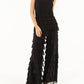 Isle By Melis Kozan - Mesh Ruffled Bowery Pants
