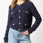 Olivaceous - Maggie Button Sweater