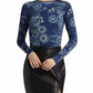 Marie Oliver - Hazel Floral Jersey Top