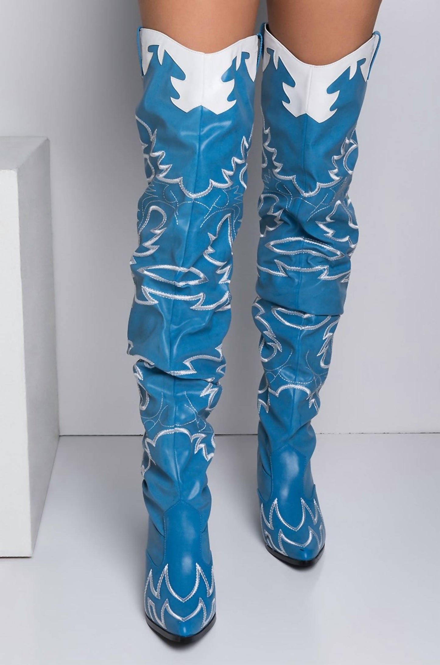 Cape Robbin - Women's Kelsey Rock Star Western Thigh Boot
