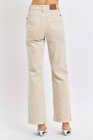 Judy Blue - High Waist Destroyed 90's Straight Jean