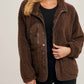 Bluivy - Women's Button Down Fleece Sherpa Jacket