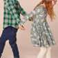 Tea Collection - Flannel Button Up Shirt