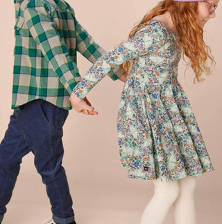 Tea Collection - Flannel Button Up Shirt