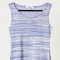 Kseniaschnaider - Women's Melange Knit Dress With Fringe