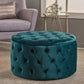 Modern Glam Ottoman Velvet