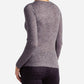 Danskin - 2-pack Long Sleeve Hacci Crew Neck Layering Top