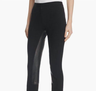 Theory - Leather Trim Riding Pants