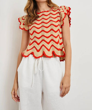 Rails - Coen Flutter Sleeves Top