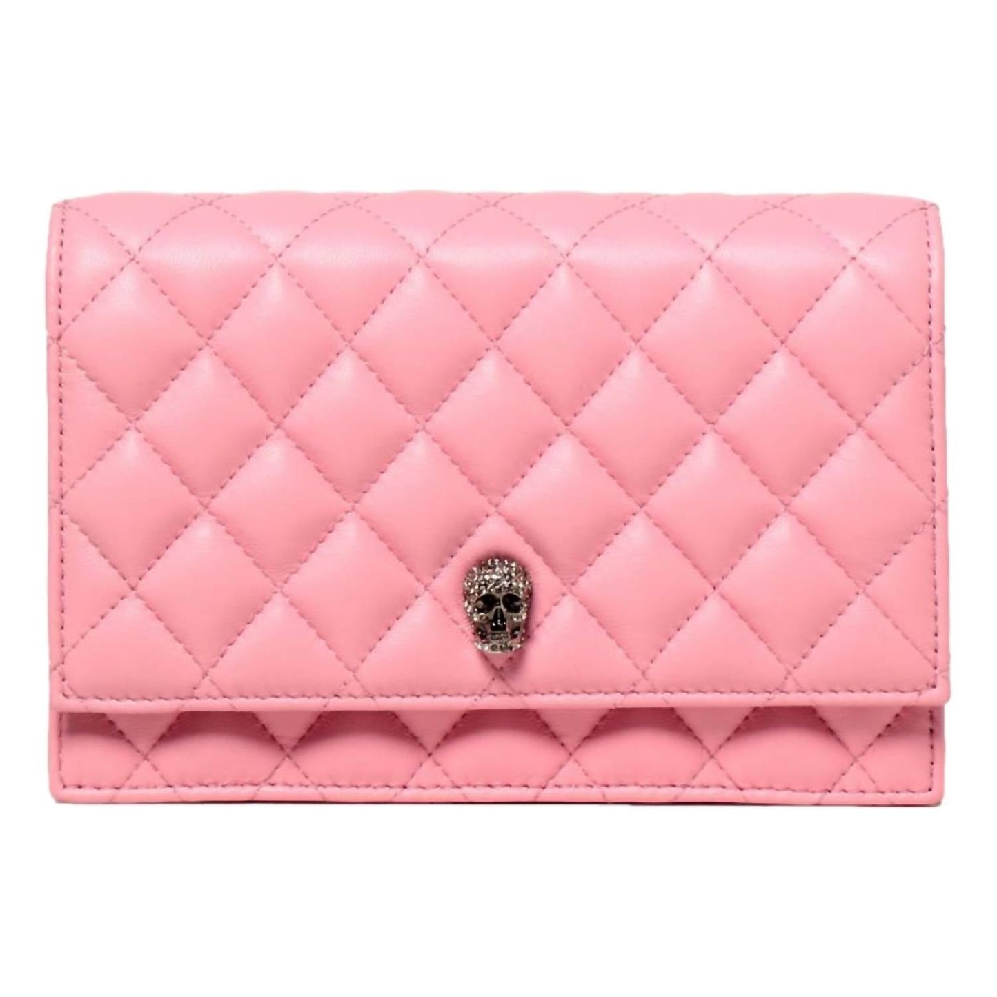 Alexander Mcqueen - Women's Quilted Leather Skull Shoulder Bag