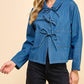 Tcec - Collared Oversized Jacket