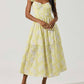 Astr - Lemon Floral Dress