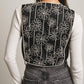 Forte Cashmere - Embroidered Front Tie Boho Vest