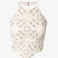 Jbq - Siri Lace Macrame Top