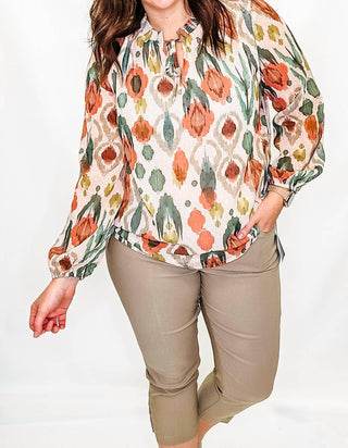 Slimsation By Multiples - 3-strap Hem Crop Pant