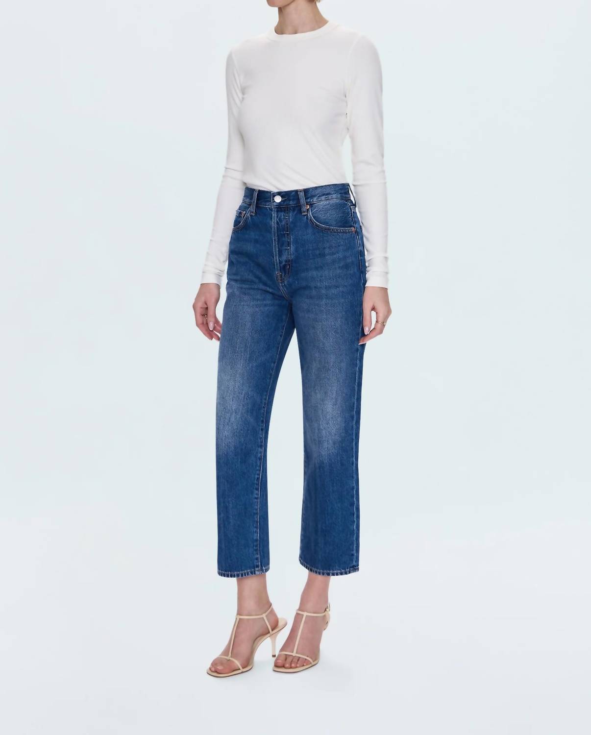 Pistola - Cassie Super High Rise Straight Jean