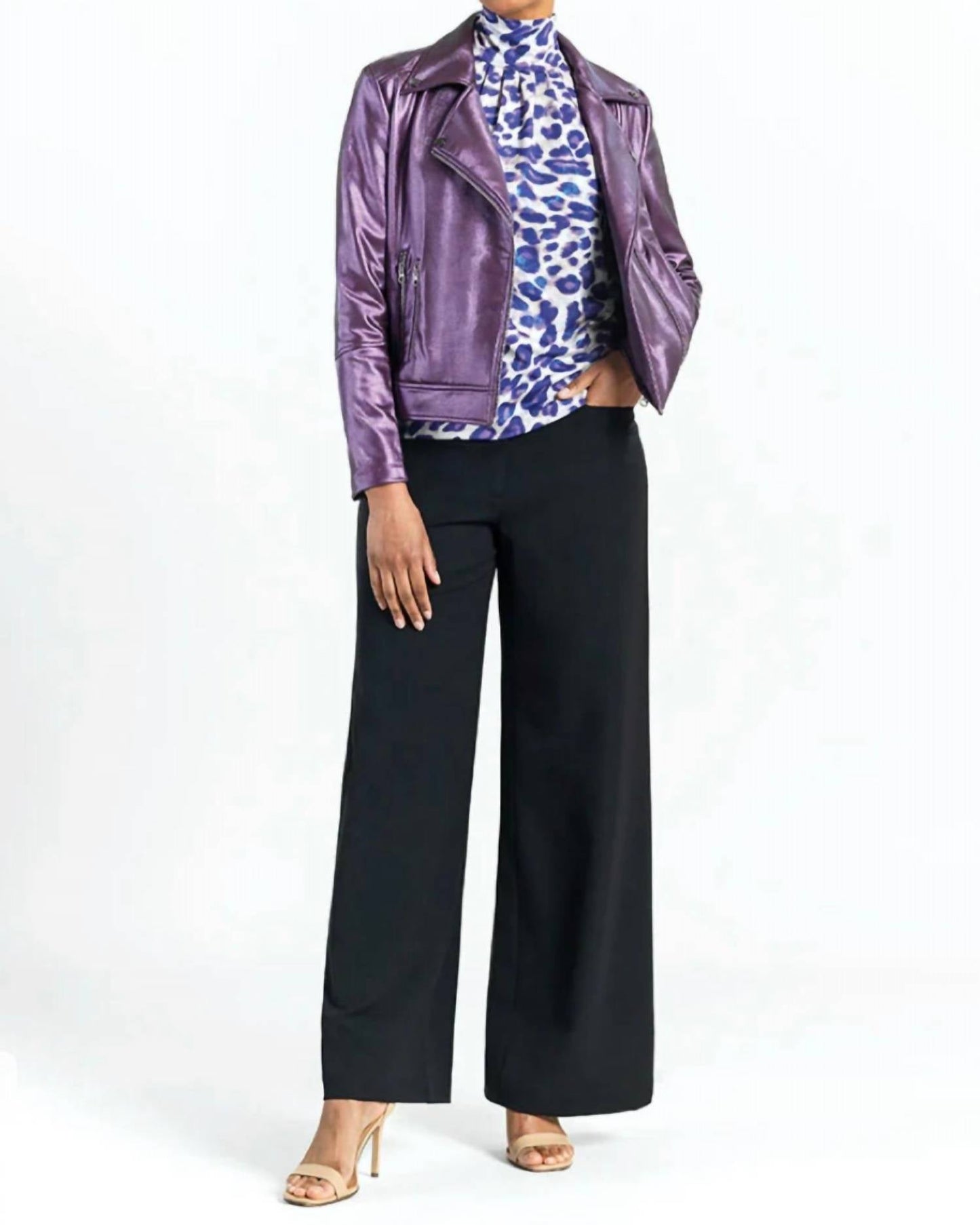 Clara Sunwoo - Plush Moto Zip Jacket