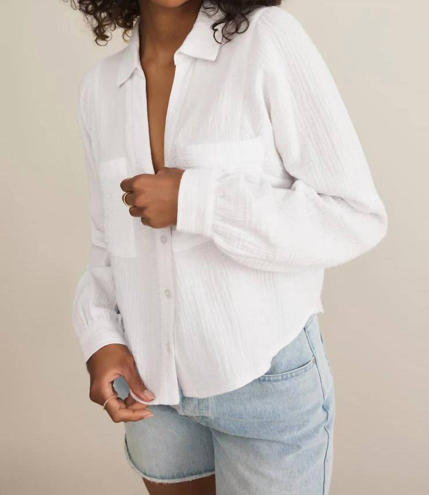 Z Supply - Campo Button Up Gauze Top