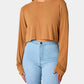 Buddylove - Frannie Long Sleeve Crop Top
