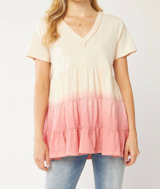 Entro - Ombre Tiered Top