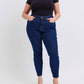 Judy Blue - Mid Rise Tummy Control Skinny Jeans