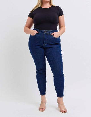 Judy Blue - Mid Rise Tummy Control Skinny Jeans