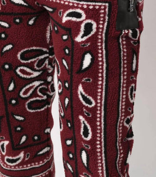 Amiri - Printed Bandana Fleece Pants