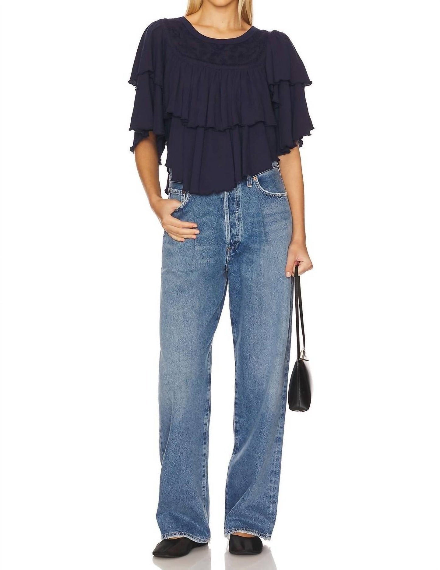 Free People - Rose Party Tee