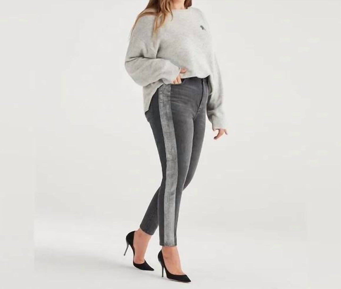 7 For All Mankind - High Waist Ankle Skinny Jeans