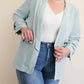 Kori - Long Sleeve Button Blazer - Plus