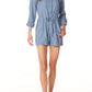 Bobi - Rolled Sleeve Pocket Romper