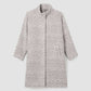 Eileen Fisher - Alpaca Jacquard Stand Collar Coat