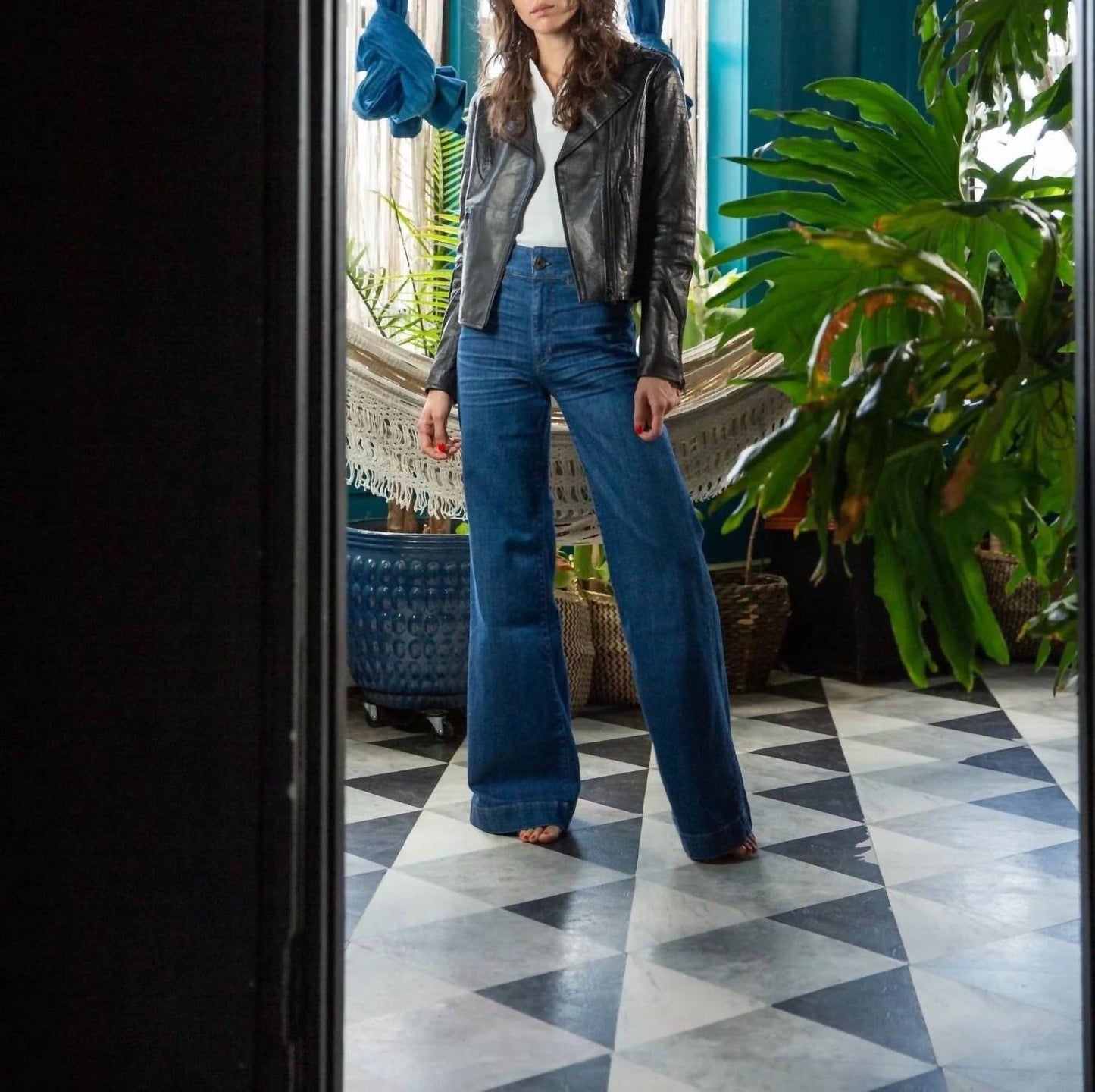 Askk Ny - Brighton Wide Leg Jean