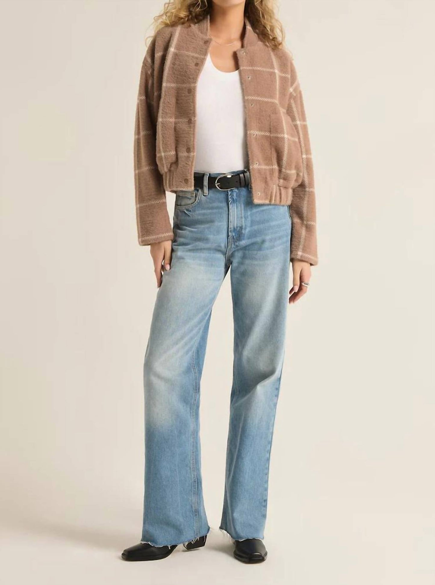 Z Supply - Lex Plaid Bomber Jacket