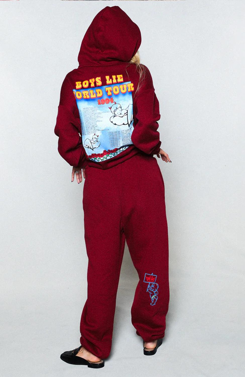 Boys Lie - World Tour Round 2 Racer Hoodie