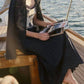 Current Air - Pleated Eyelet Midi Skirt