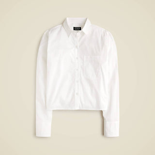 J.Crew - Cropped Button-up Shirt