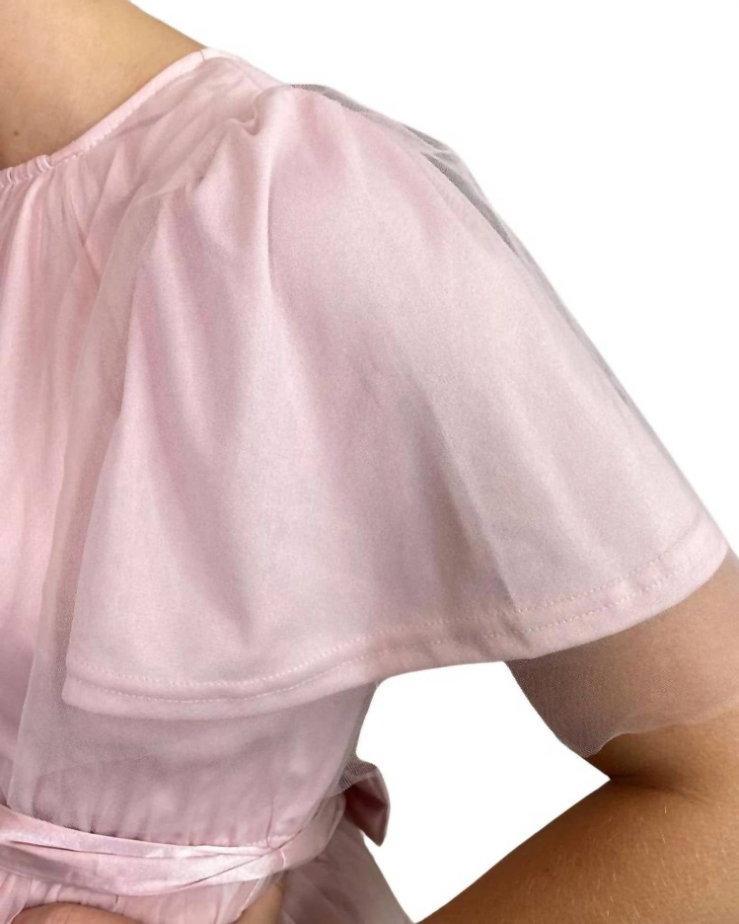 Blu Pepper - Tulle Midi Dress