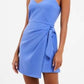 French Connection - V Neck Bow Envelope Mini Dress